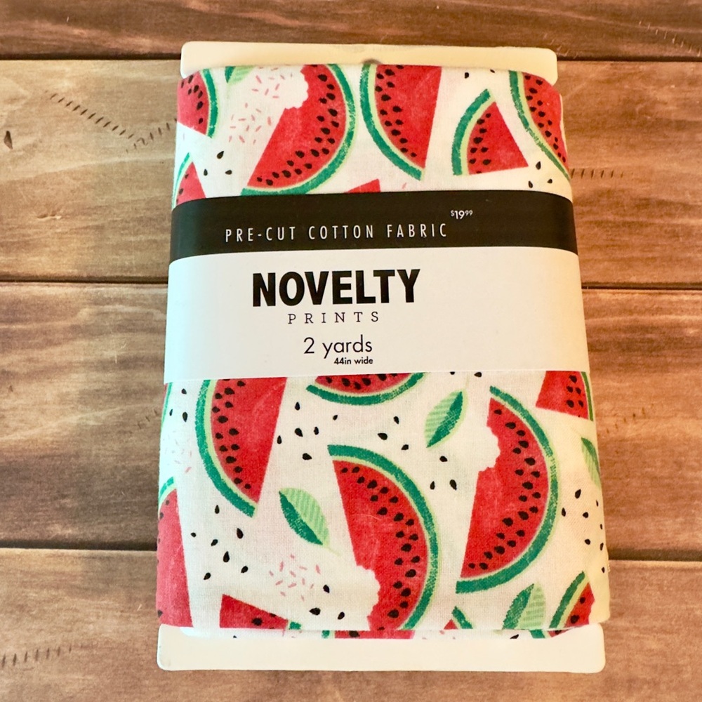 Watermelon Print Cotton Fabric